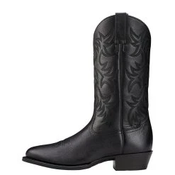 'Ariat' Men's 13" Heritage Western Round Toe - Black