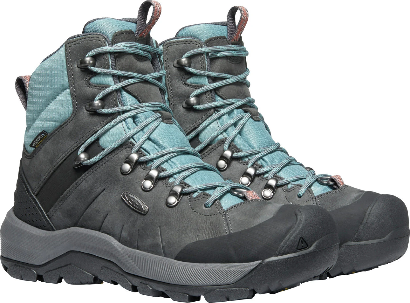 'Keen Outdoor' Women's Revel IV Mid Polar - Magnet / North Atlantic - Image 4