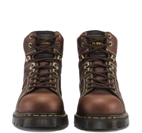 Dr. Martens Airwair 'Dr. Martens' Men's 6" Ironbridge Leather EH WP Steel Toe - Brown - Image 3