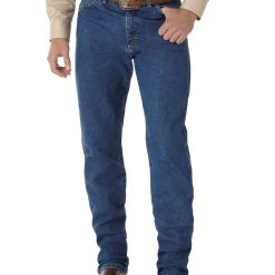 'Wrangler' Men's George Strait Cowboy CutĀ® Original Fit - Heavyweight Stone Denim