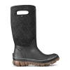 'Bogs' Women's 13" Whiteout Fleck Insulated WP Winter - Black Multi