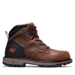 'Timberland Pro' Men's 6" Ballast EH Comp Toe - Mocha Full-Grain