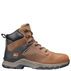 'Timberland Pro' Men's 6" Hypercharge WP Comp Toe - Tan Full-Grain