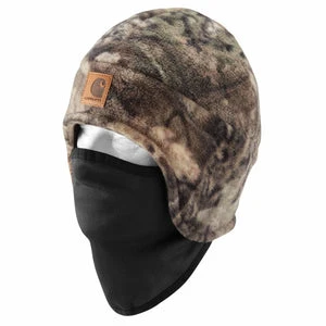 'Carhartt' Men's Fleece 2-in-1 Headwear - Mossy Oak Break-Up Country