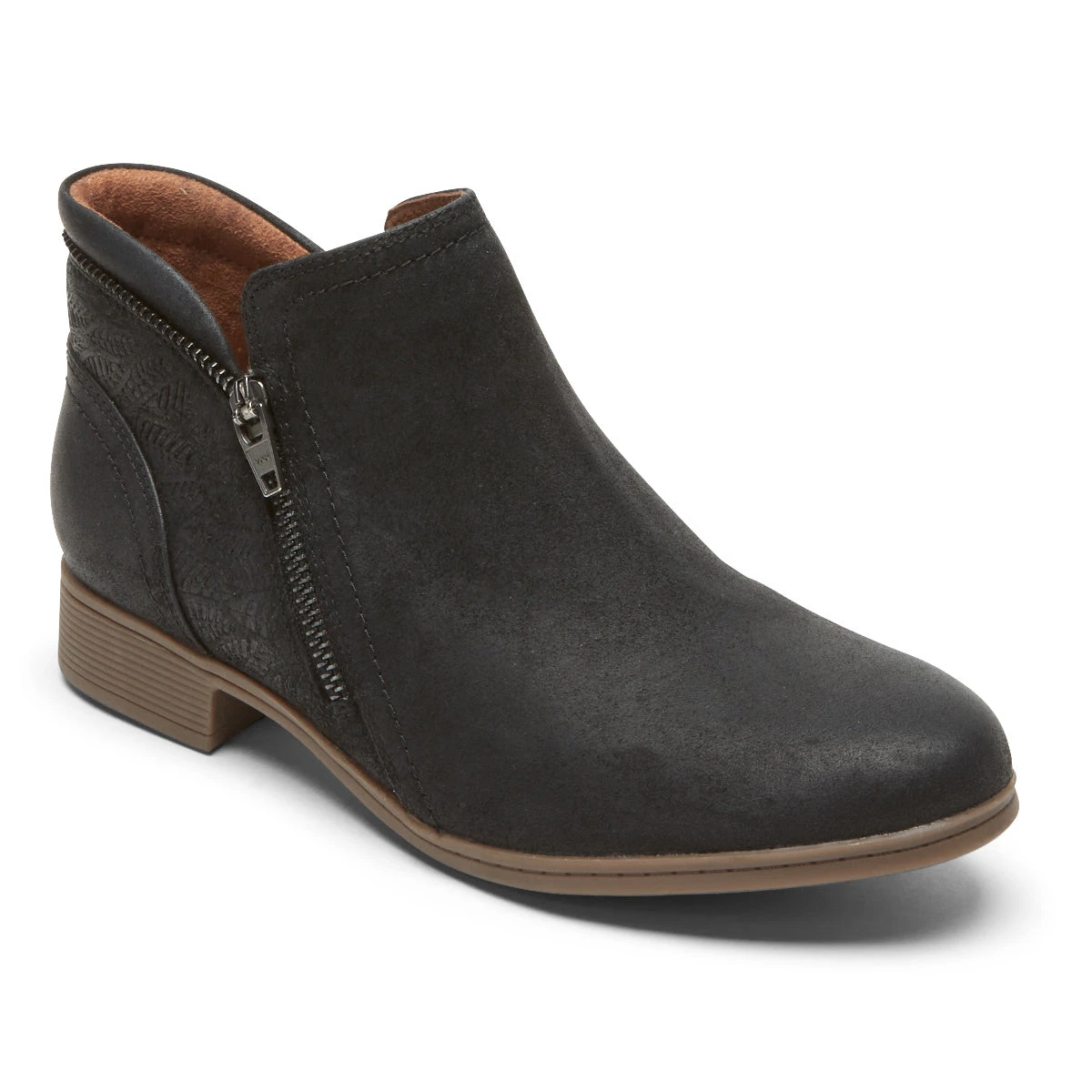 'Cobb Hill' Women's Crosbie Bootie - Black - Image 5