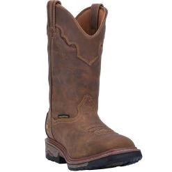 Dan Post Boot Co ‘Dan Post’ Men’s 11” Blayde Leather WP Western Work - Saddle Tan