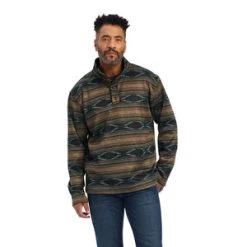 'Ariat' Men's Wesley Sweater - Brindlewood Serape