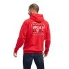 'Ariat' Men's ARIAT '93 Liberty Hoodie - Tango Red