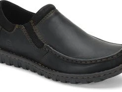 BORN SHOE COMPANY 'Born' Men's Gudmund Leather Slip On - Black