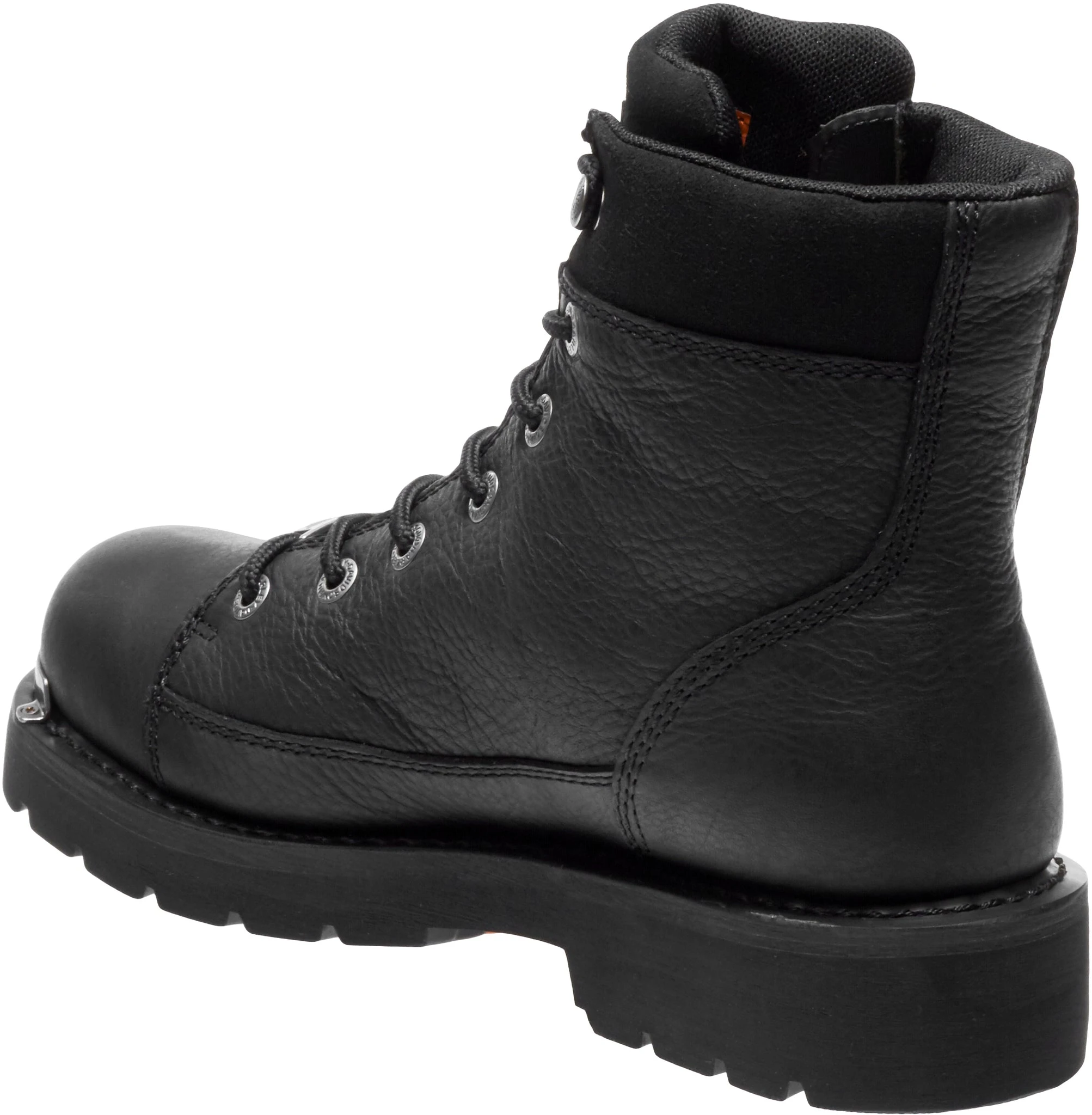 'Harley Davidson' Men's 5.75" Chipman Zip Boot - Black - Image 3