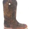Tanner Mark Boots 'Tanner Mark' Men's 13" Western Square Toe - Buffalo Honey / Mad Dog Honey