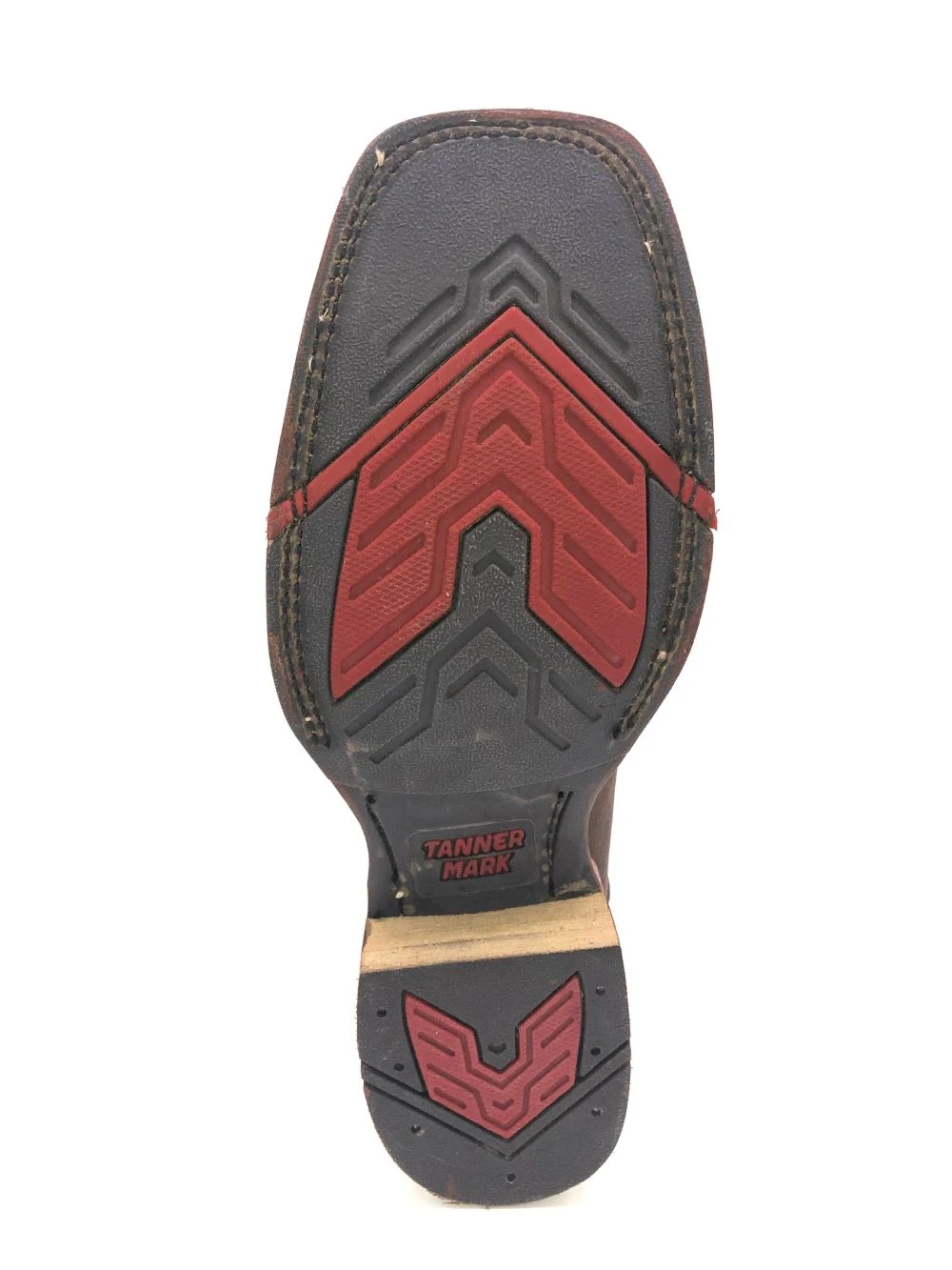 Tanner Mark Boots 'Tanner Mark' Men's 13" Western Square Toe - Buffalo Honey / Mad Dog Honey - Image 4