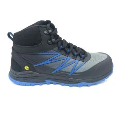 'Skechers' Men's Puxal Firmle ESD Comp Toe - Black / Blue