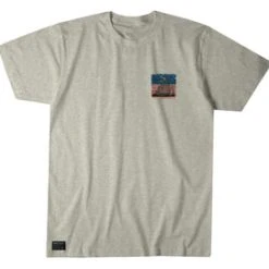 Howitzer Clothing 'Howitzer' Men's Square Don't Tread On Me Short Sleeve Tee - Oatmeal