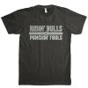 'Dale Brisby' Ridin' Bulls & Punchin' Fools T-Shirt - Black