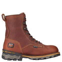 'Timberland Pro' Men's 8" Boondock EH WP Soft Toe - Brown