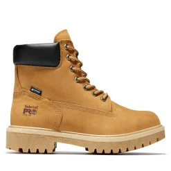 'Timberland Pro' Men's 6" Direct Attach 200GR WP Steel Toe - Wheat