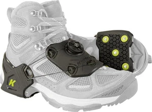KORKER'S PRODUCTS, LLC 'Korkers' Unisex Ice Commuter Cleats - Black / Green