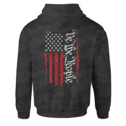 Howitzer Clothing 'Howitzer' Men's People Zip Hood - Black Camo