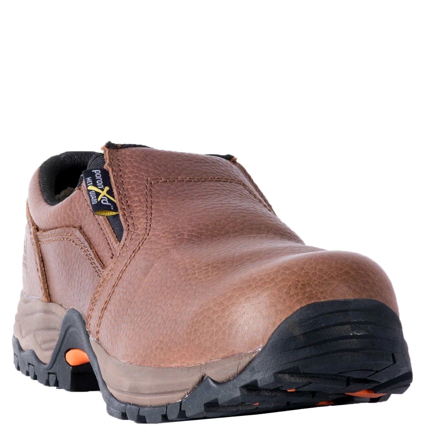 Dan Post Boot Co 'McRae' Men's 3" Internal Met Guard Comp Toe Slip-On - Brown - Image 2