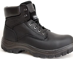 'Work Zone' Men's 6" 200GR EH WP Steel Toe - Black