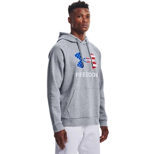 'Under Armour' Men's Freedom Fleece Hoodie - Steel Medium Heather